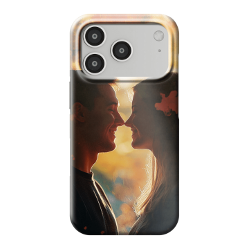 iPhone 17 Pro - Coque Rigide à Bords Imprimés 3D Personnalisée