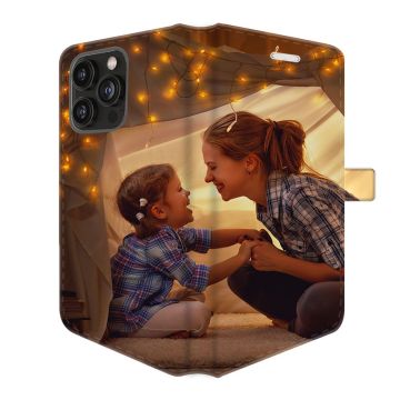 iPhone 14 Pro Max - Coque Portefeuille Personnalisée (Sur Les 2 Faces)