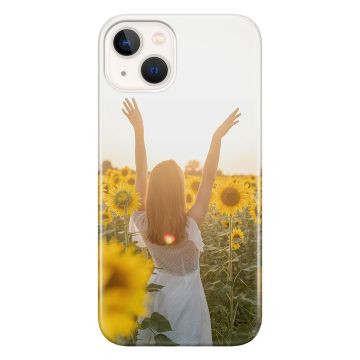 iPhone 14 - Coque Rigide Personnalisée à Bords Imprimés