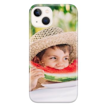iPhone 14 Plus - Coque Rigide Personnalisée à Bords Imprimés