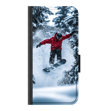iPhone 16e - Coque Portefeuille (Imprimée sur l'Avant) Personnalisée
