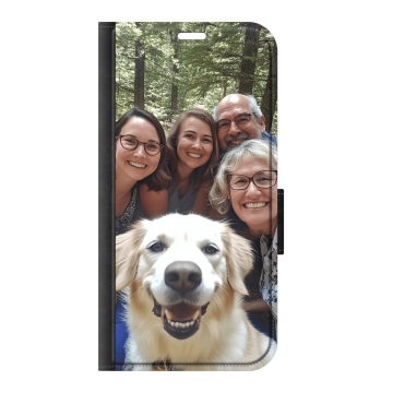 Samsung Galaxy S25 - Coque Portefeuille (Imprimée sur l'Avant) Personnalisée