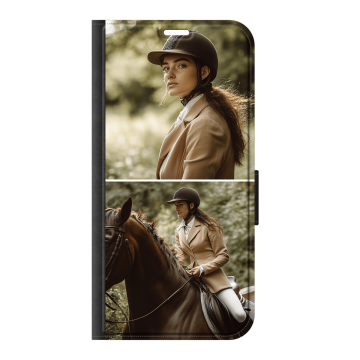 Samsung Galaxy S25 Plus - Coque Portefeuille (Imprimée sur l'Avant) Personnalisée