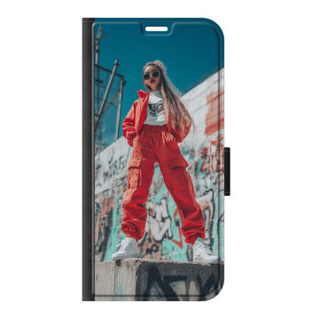 Samsung Galaxy A36 - Coque Portefeuille (Imprimée Sur L'Avant) Personnalisée