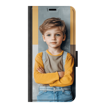 Samsung Galaxy A55 -Coque Portefeuille (Imprimée sur l'Avant) Personnalisée