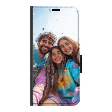 iPhone 17 Pro - Coque Portefeuille (Imprimée sur l'Avant) Personnalisée