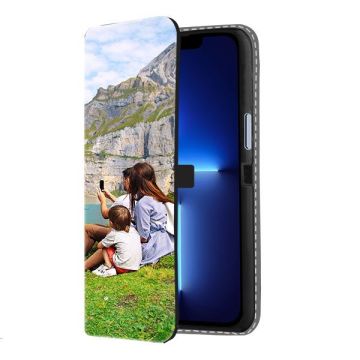 iPhone 13 Pro - Coque Portefeuille Personnalisée (Sur Les 2 Faces)