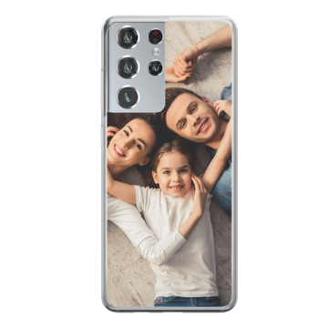 Samsung Galaxy S21 Ultra - Coque Silicone Personnalisée