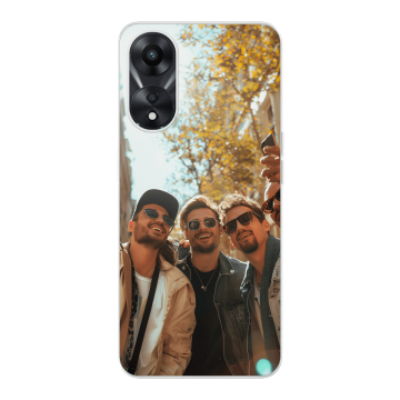 Oppo A78 5G (A58x) - Coque Silicone Personnalisée