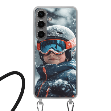 Samsung Galaxy S24 -Coque avec cordon Personnalisée