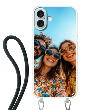 iPhone 16 Plus - Coque avec cordon Personnalisée