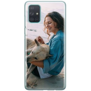 Samsung Galaxy A71 5G - Coque Silicone Personnalisée