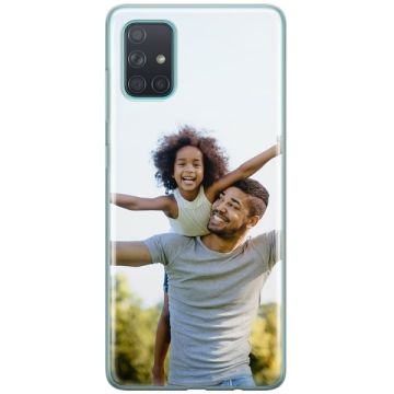 Samsung Galaxy A71 - Coque Silicone Personnalisée