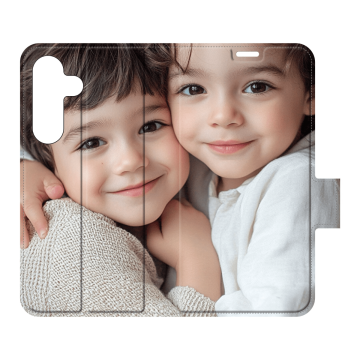 Samsung Galaxy S25 - Coque Portefeuille (Impression Complète) Personnalisée