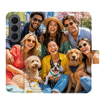 Samsung Galaxy S26 Plus - Coque Portefeuille (Impression Complète) Personnalisée