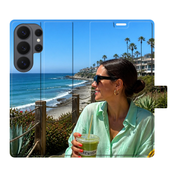 Samsung Galaxy S26 Ultra - Coque Portefeuille (Impression Complète) Personnalisée
