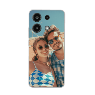 Xiaomi Redmi Note 13 5G - Coque Silicone Personnalisée