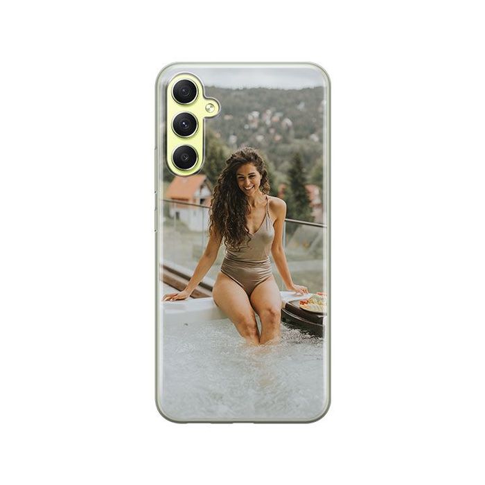 Samsung Galaxy A24 (4G) - Coque Silicone Personnalisée