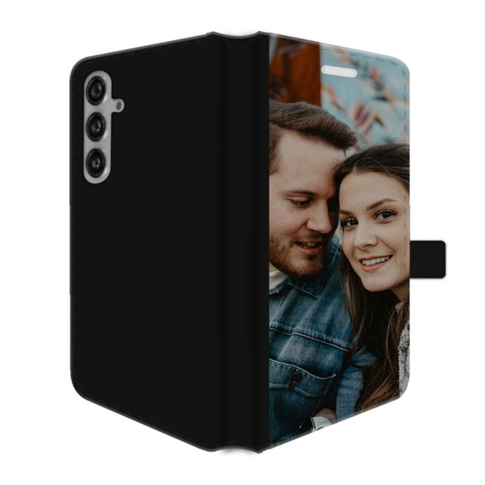 Samsung Galaxy S24 Plus - Coque Portefeuille Personnalisée (Sur L'avant)