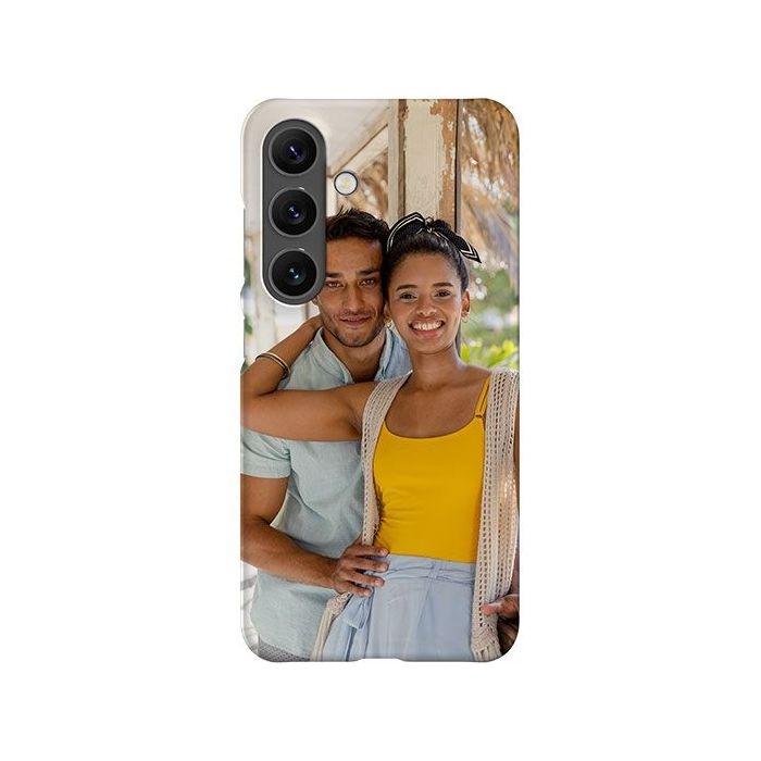 Samsung Galaxy S24 - Coque Rigide Personnalisée à Bords Imprimés