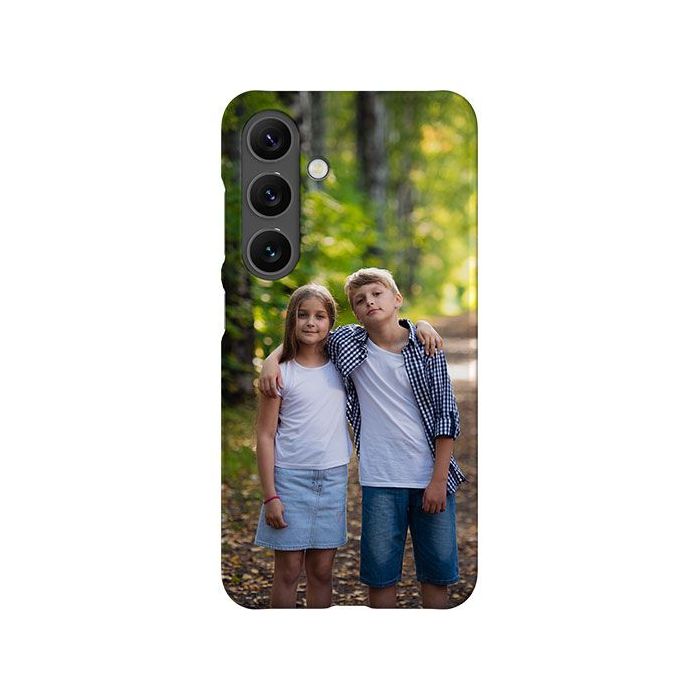 Samsung Galaxy S24 Plus - Coque Rigide Personnalisée à Bords Imprimés