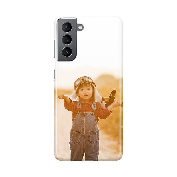 Samsung Galaxy S22 - Coque Rigide Personnalisée à Bords Imprimés
