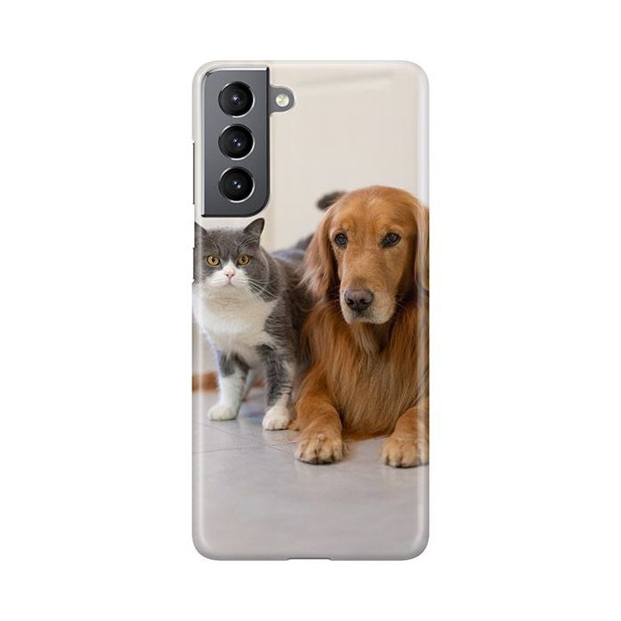 Samsung Galaxy S22 Plus - Coque Rigide Personnalisée à Bords Imprimés