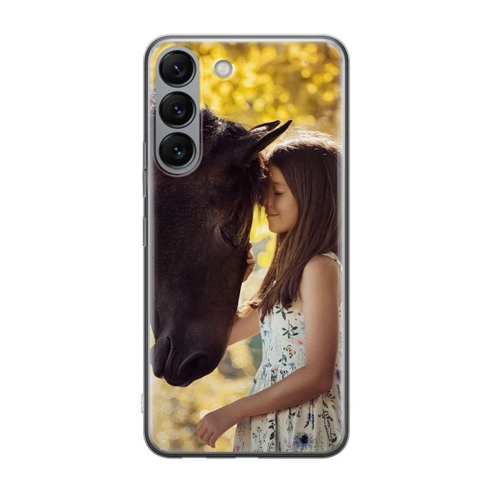 Samsung Galaxy S23 Plus - Coque Silicone Personnalisée