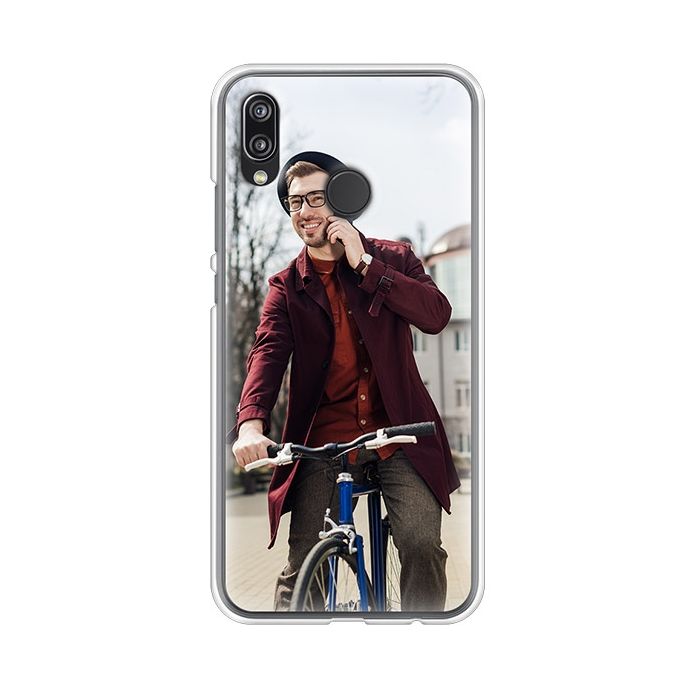 Huawei P20 Lite - Coque Silicone Personnalisée