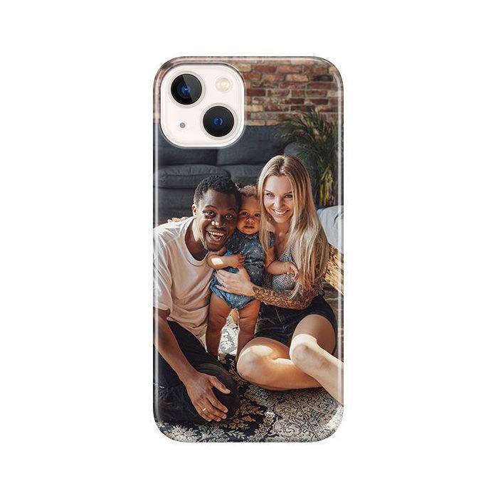 iPhone 15 Plus - Coque Rigide Personnalisée à Bords Imprimés