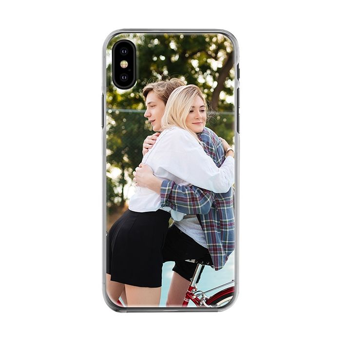 iPhone XS - Coque Silicone Personnalisée