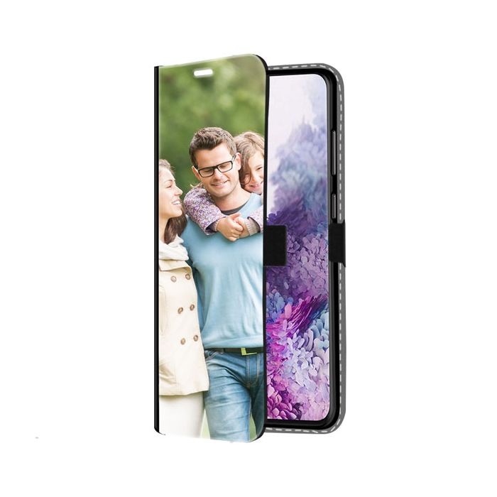 Coque Portefeuille Personnalisée Samsung Galaxy S21 Plus (Sur l'avant)
