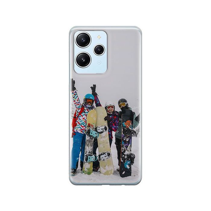 Xiaomi Redmi 12 - Coque Silicone Personnalisée